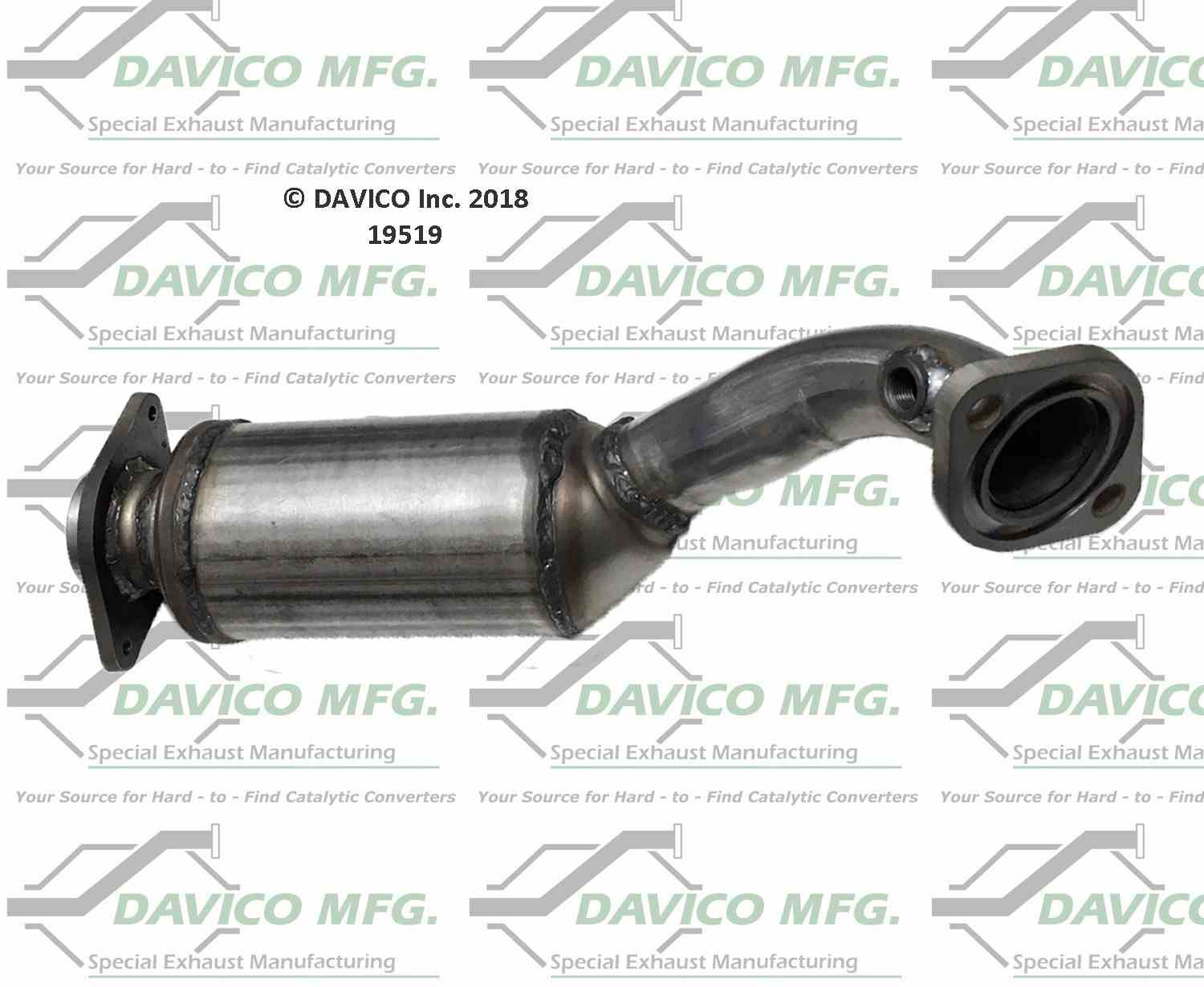 davico mfg exact-fit catalytic converter  frsport 19519