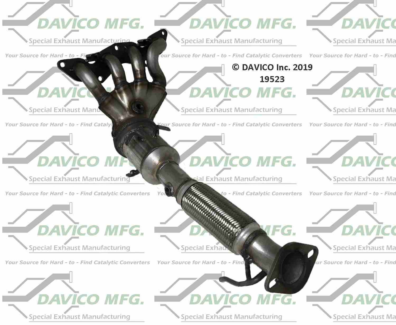 davico mfg exact-fit catalytic converter  frsport 19523