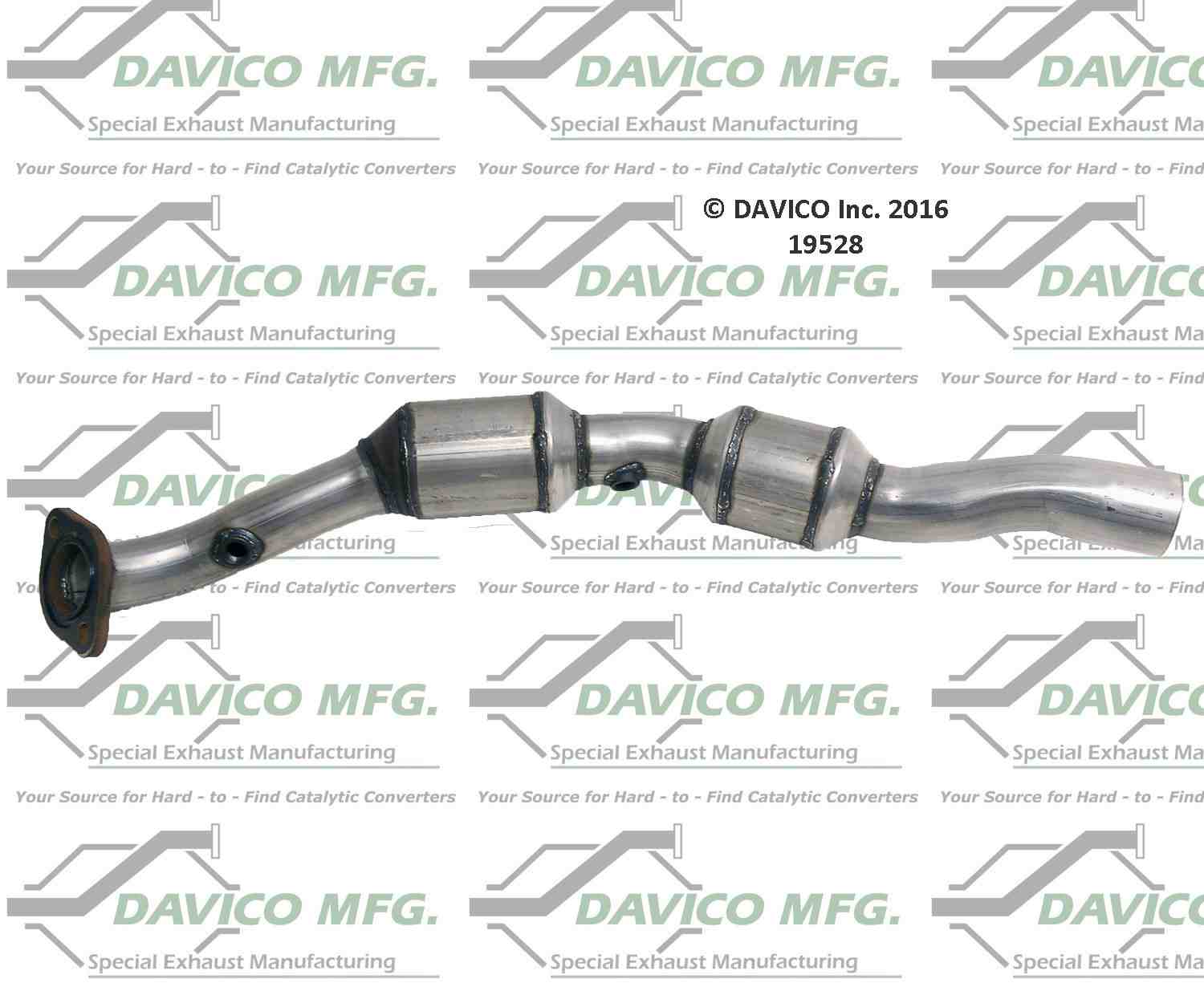 davico mfg exact-fit catalytic converter  frsport 19528