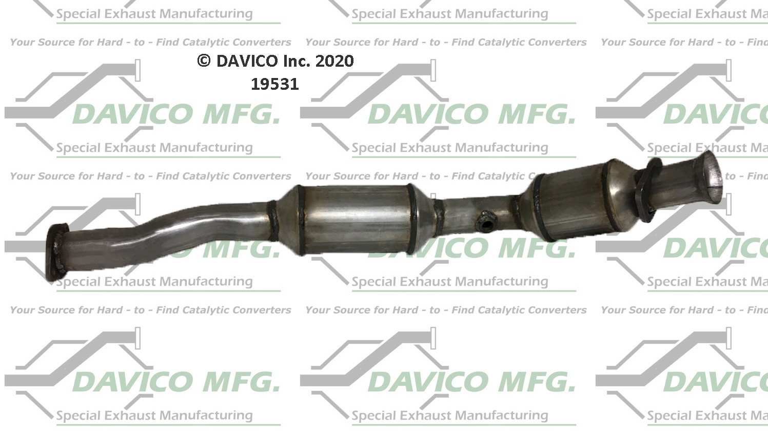 davico mfg exact-fit catalytic converter  frsport 19531