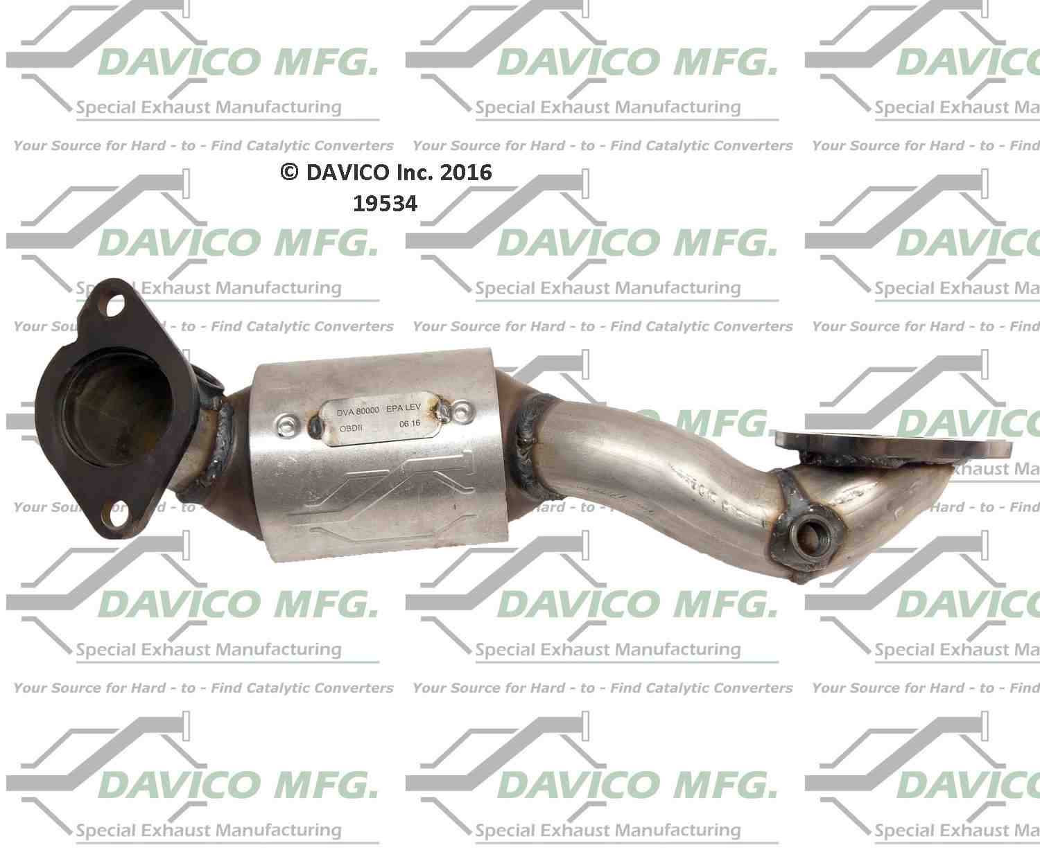 davico mfg exact-fit catalytic converter  frsport 19534