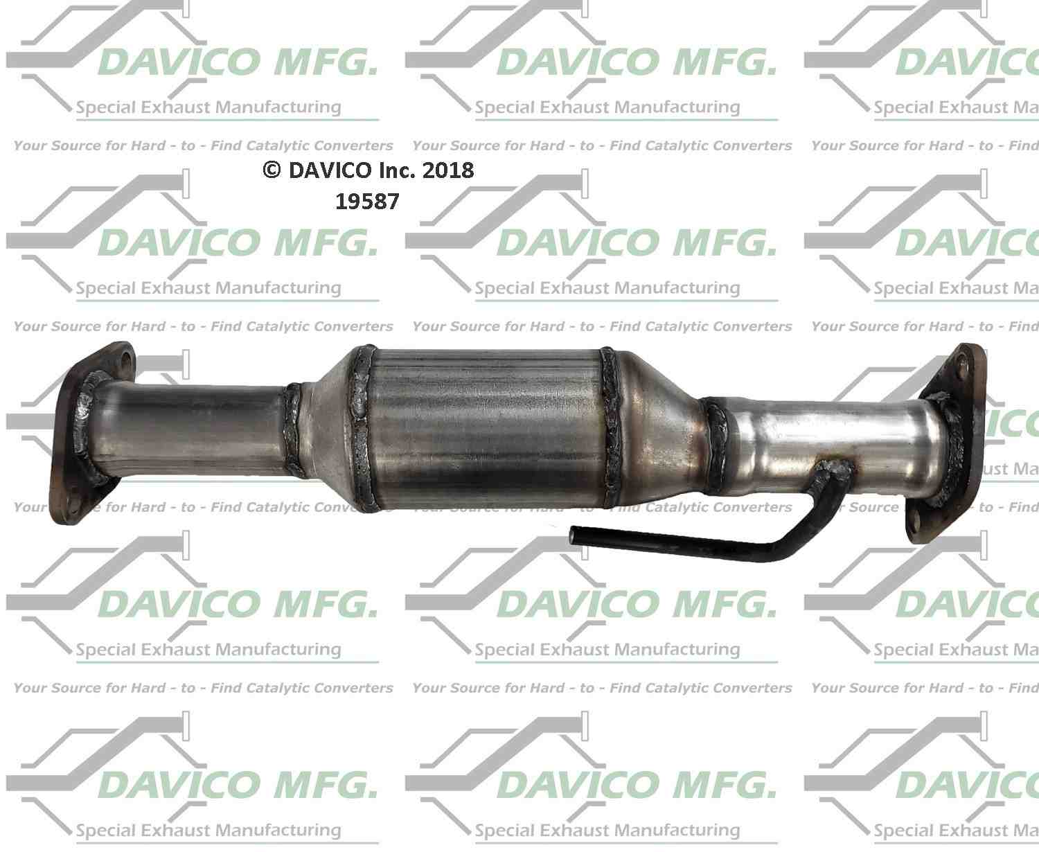 davico mfg exact-fit catalytic converter  frsport 19587