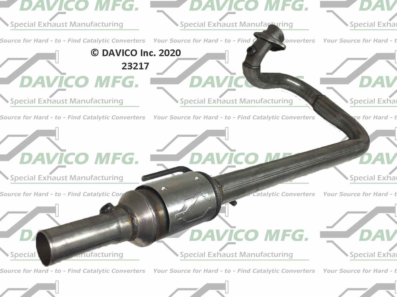 davico mfg exact-fit catalytic converter  frsport 23217