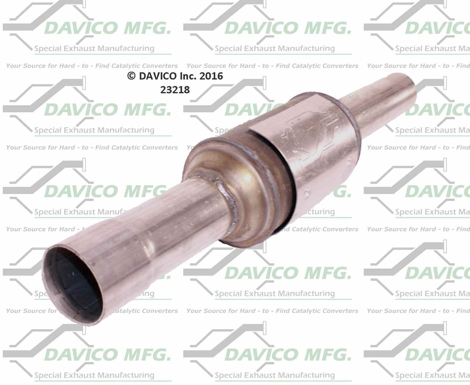 davico mfg exact-fit catalytic converter  frsport 23218