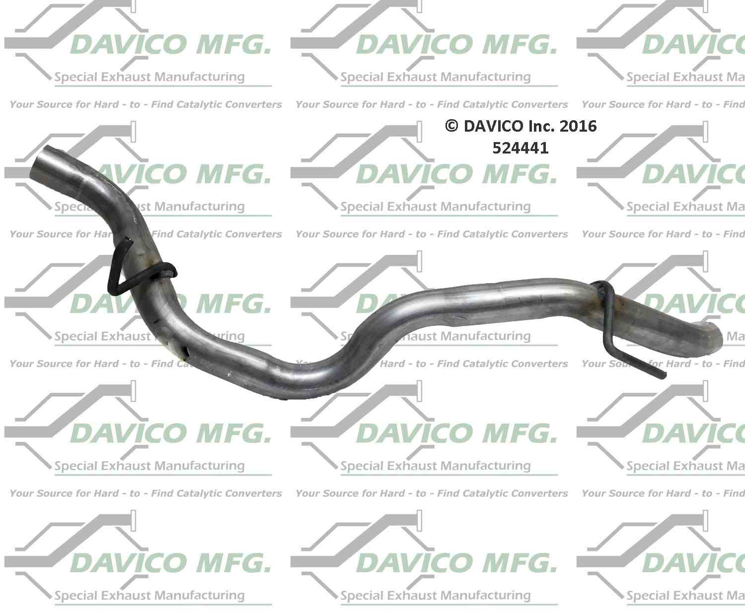 davico mfg exact-fit exhaust pipe  frsport 524441