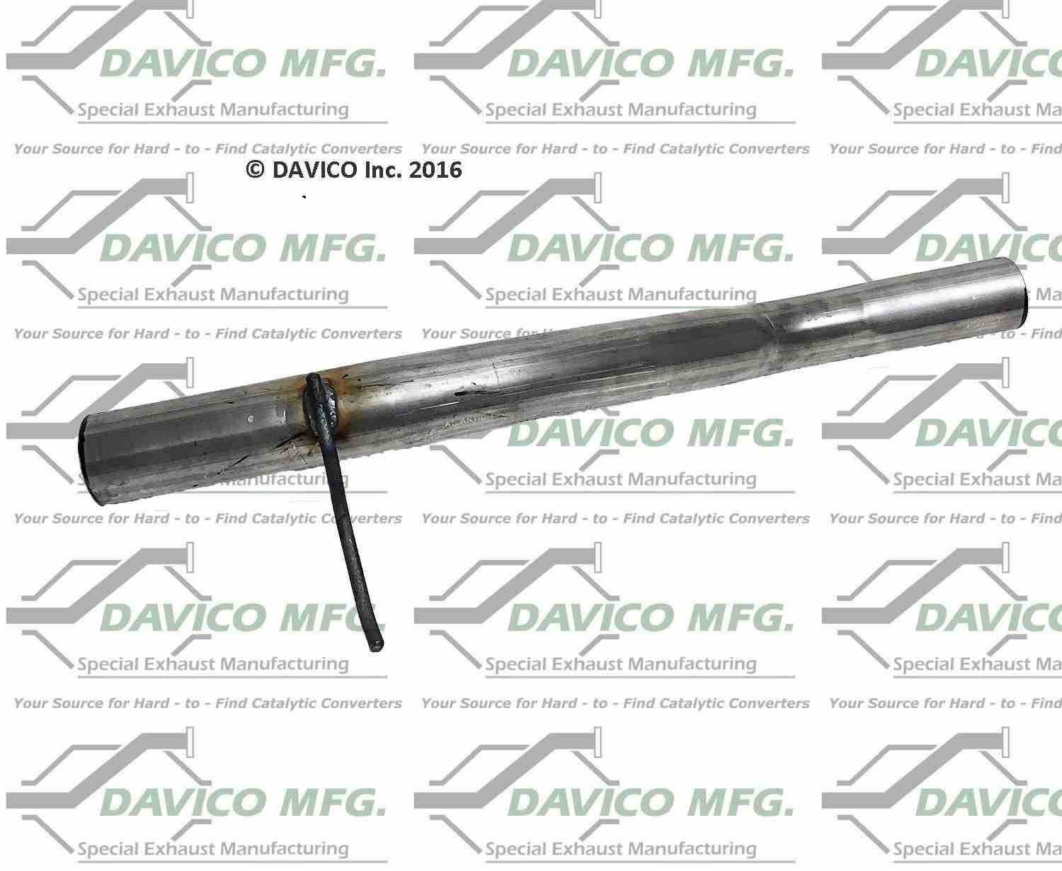 davico mfg exact-fit exhaust pipe  frsport 528211