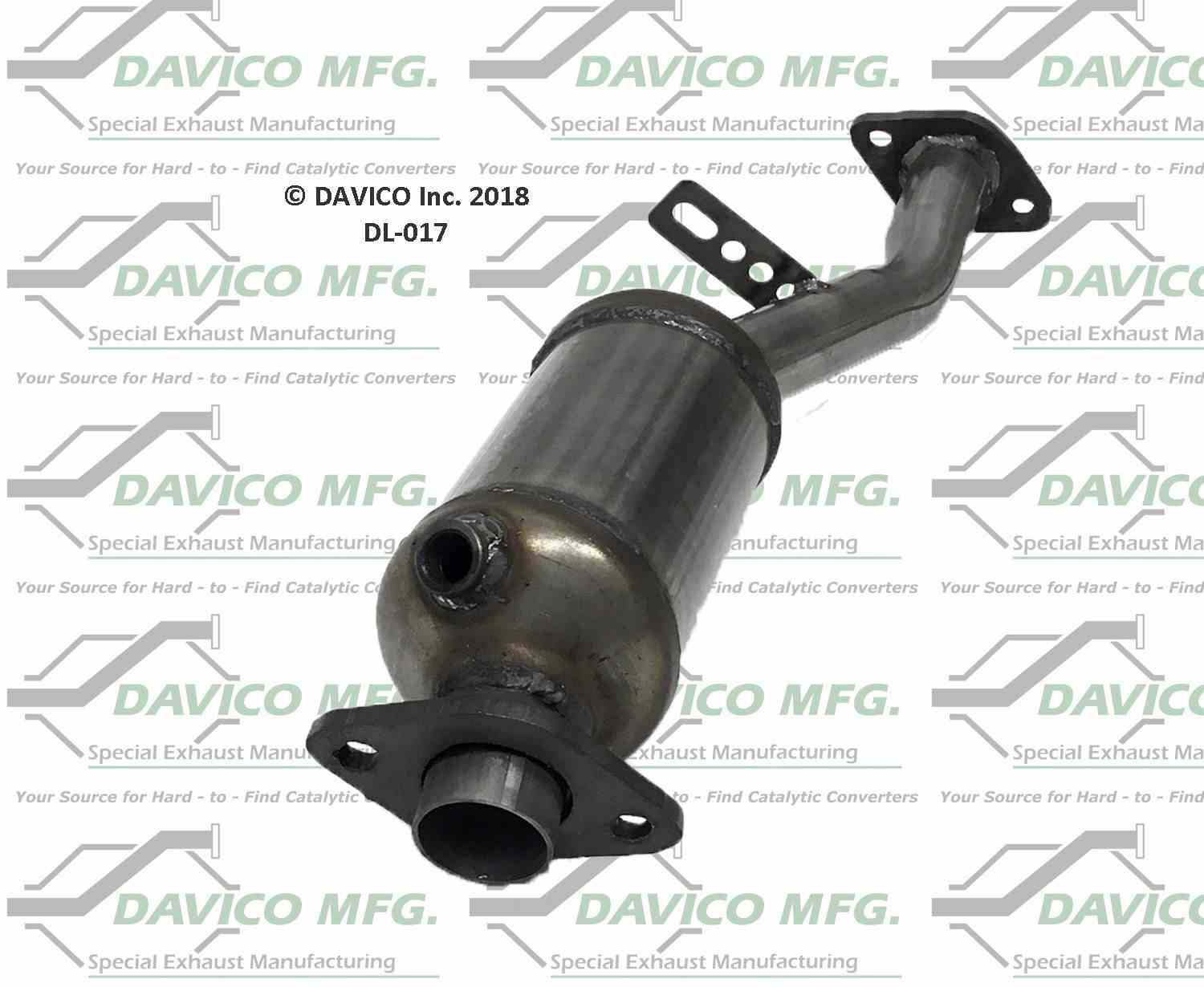 davico mfg exact-fit catalytic converter  frsport dl-017