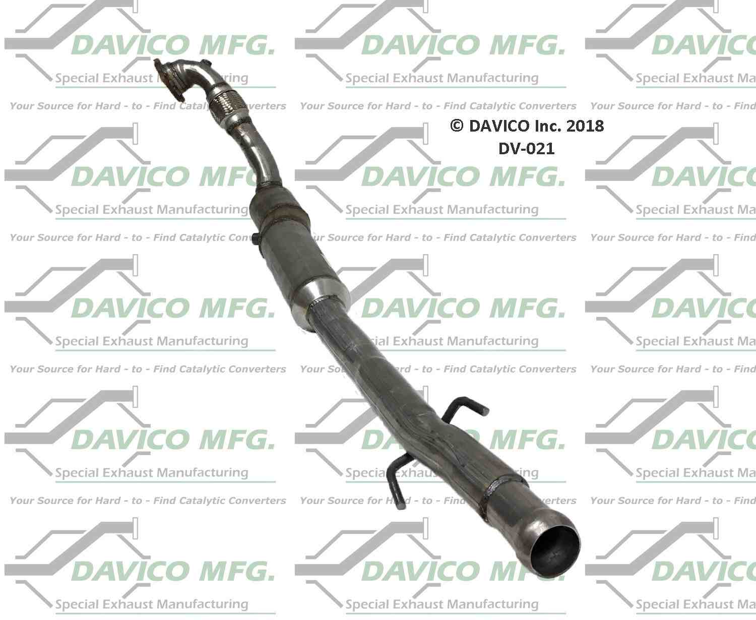 davico mfg exact-fit catalytic converter  frsport dv-021