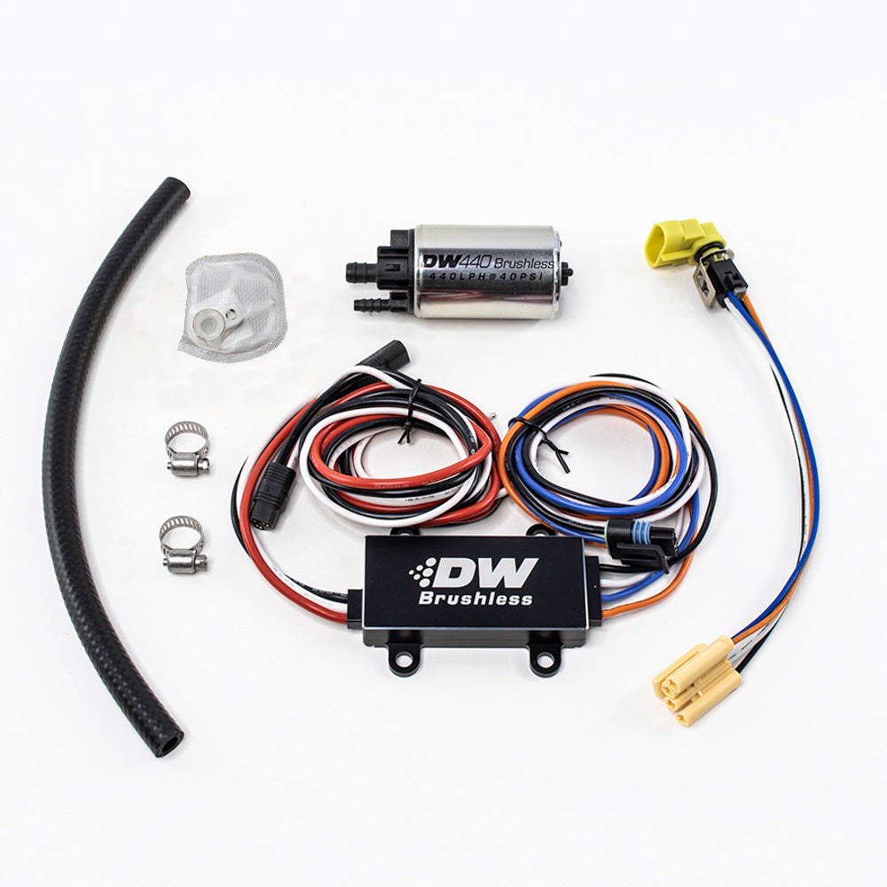 DeatschWerks DW440 Brushless Fuel Pump Single Speed DWK9-441-C101-900