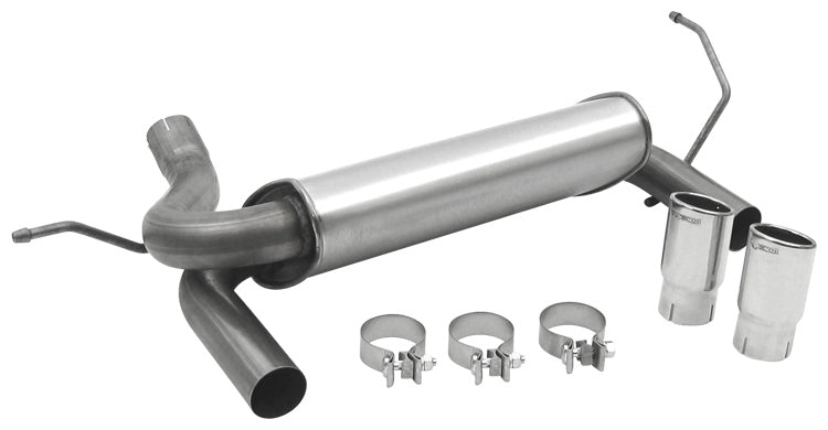 Dynomax SS Axle Back Exhaust 07-18 Wrangler 3.6/3.8L DYN39510