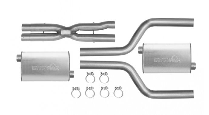 Dynomax SS Cat Back Exhaust 11- 15 Dodge Charger 5.7L DYN39518