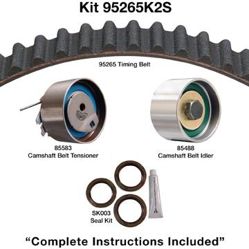 dayco engine timing belt kit  frsport 95265k2s