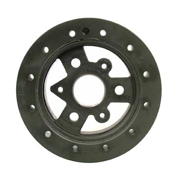 PowerBond by Dayco Engine Harmonic Balancer  top view frsport PB1481N