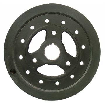 PowerBond by Dayco Engine Harmonic Balancer  top view frsport PB1487N