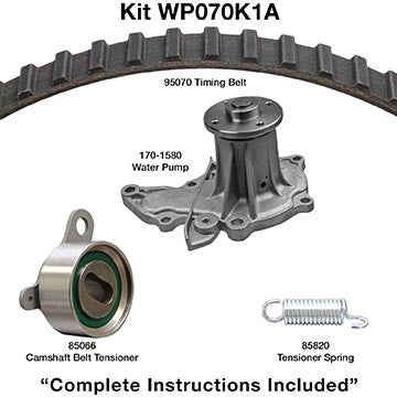 Dayco Engine Timing Belt Kit with Water Pump  top view frsport WP070K1A