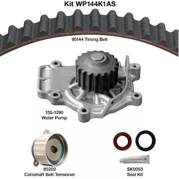 dayco engine timing belt kit with water pump  frsport wp144k1as