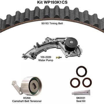 dayco engine timing belt kit with water pump  frsport wp193k1cs