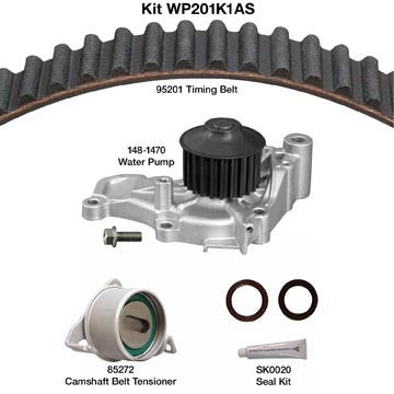 dayco engine timing belt kit with water pump  frsport wp201k1as