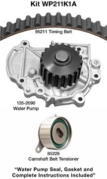 dayco engine timing belt kit with water pump  frsport wp211k1a