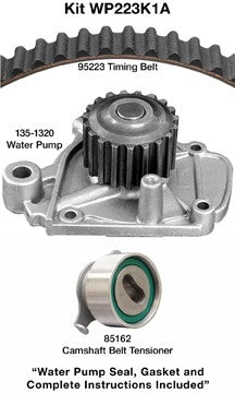 dayco engine timing belt kit with water pump  frsport wp223k1a