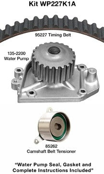 Dayco Engine Timing Belt Kit with Water Pump  top view frsport WP227K1A