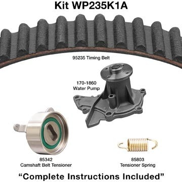 dayco engine timing belt kit with water pump  frsport wp235k1a