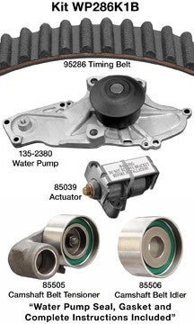 dayco engine timing belt kit with water pump  frsport wp286k1b