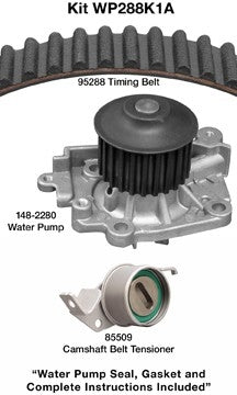 Dayco Engine Timing Belt Kit with Water Pump  top view frsport WP288K1A