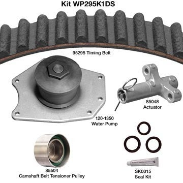 dayco engine timing belt kit with water pump  frsport wp295k1ds