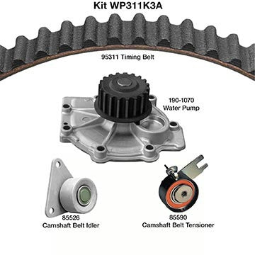 dayco engine timing belt kit with water pump  frsport wp311k3a