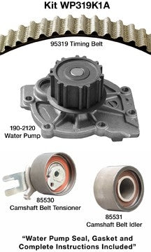 dayco engine timing belt kit with water pump  frsport wp319k1a