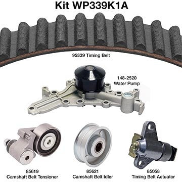 dayco engine timing belt kit with water pump  frsport wp339k1a