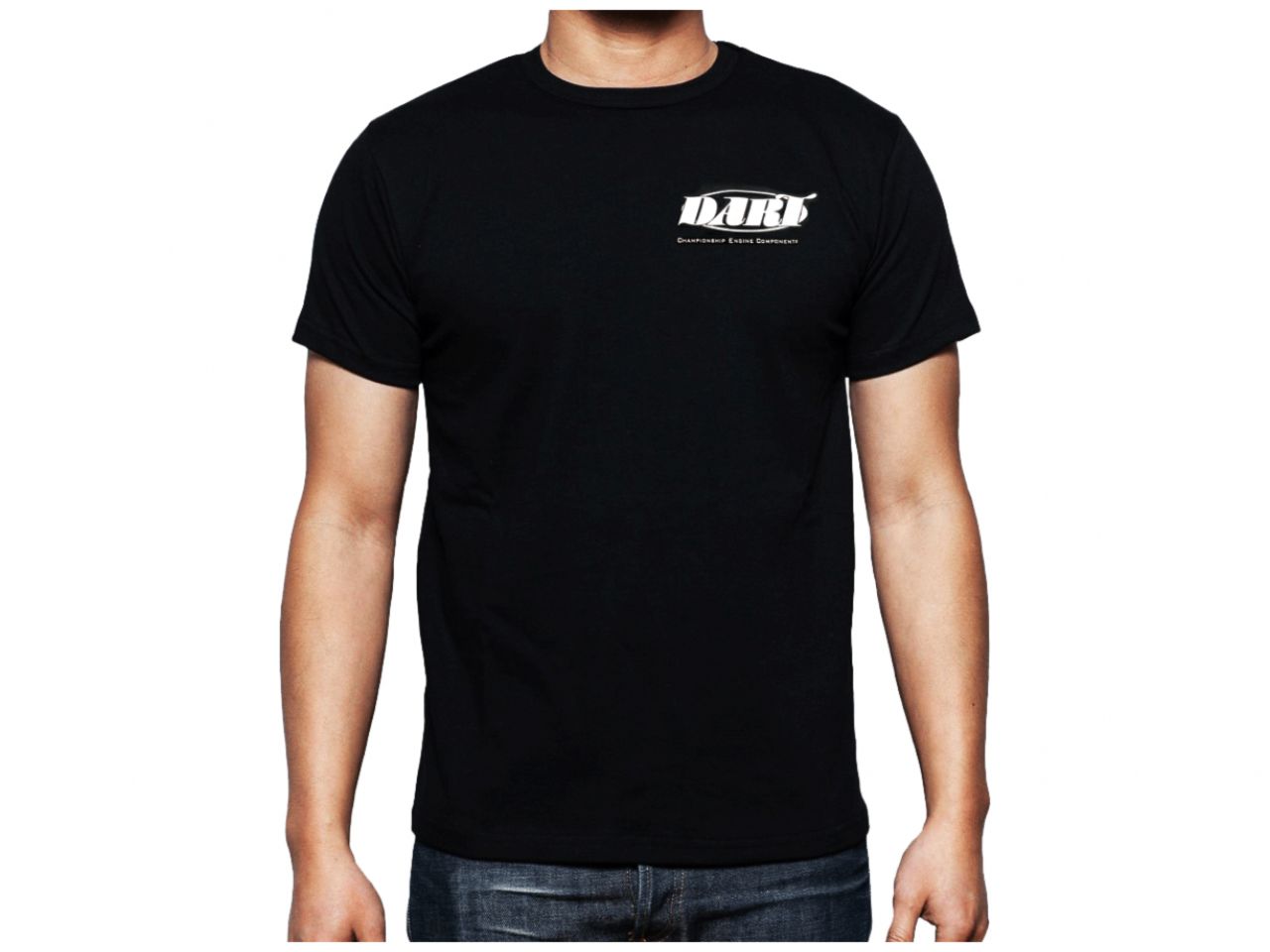 Dart Black  T-Shirt Screen Printed