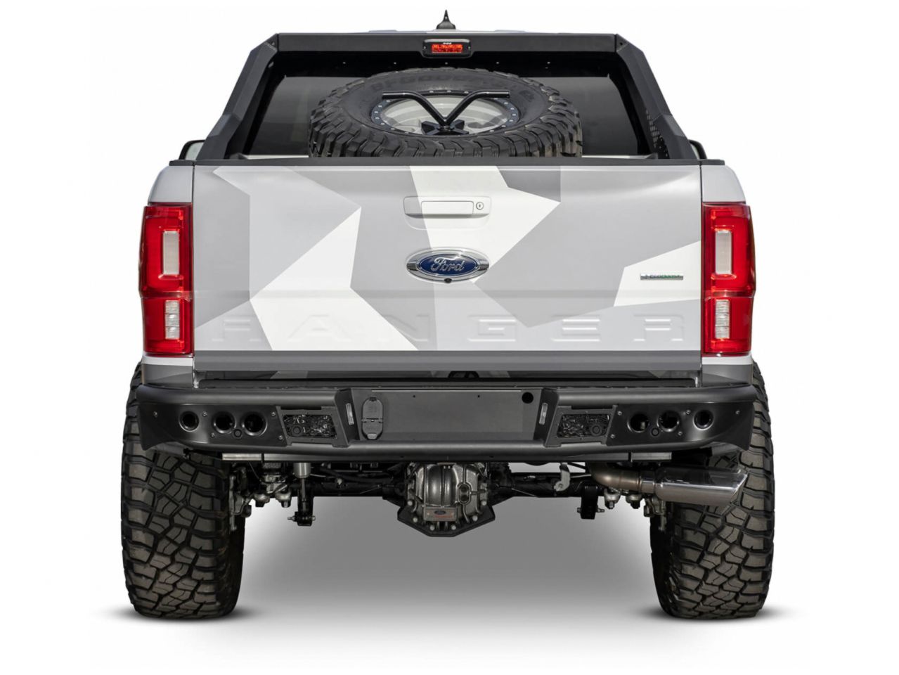Addictive Desert Designs 2019 Ford Ranger Venom Rear Bumper w/ Backup Sensor