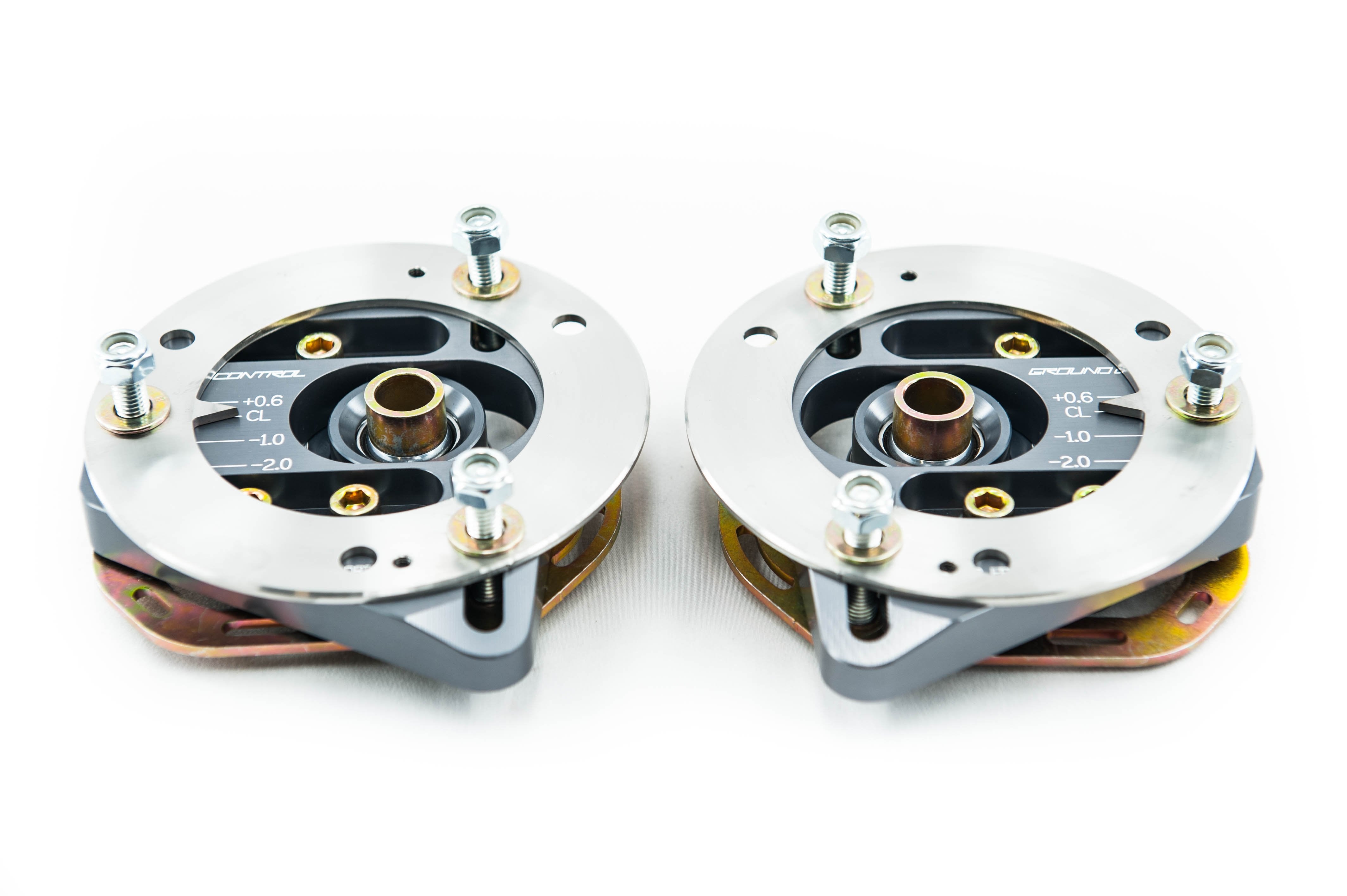 Ground Control E8x/ E9x Camber/Caster Plate-RACE BMW E90 (2006-Up 3 Series), E82/E88 (2008-Up 1 Series) (Pair)