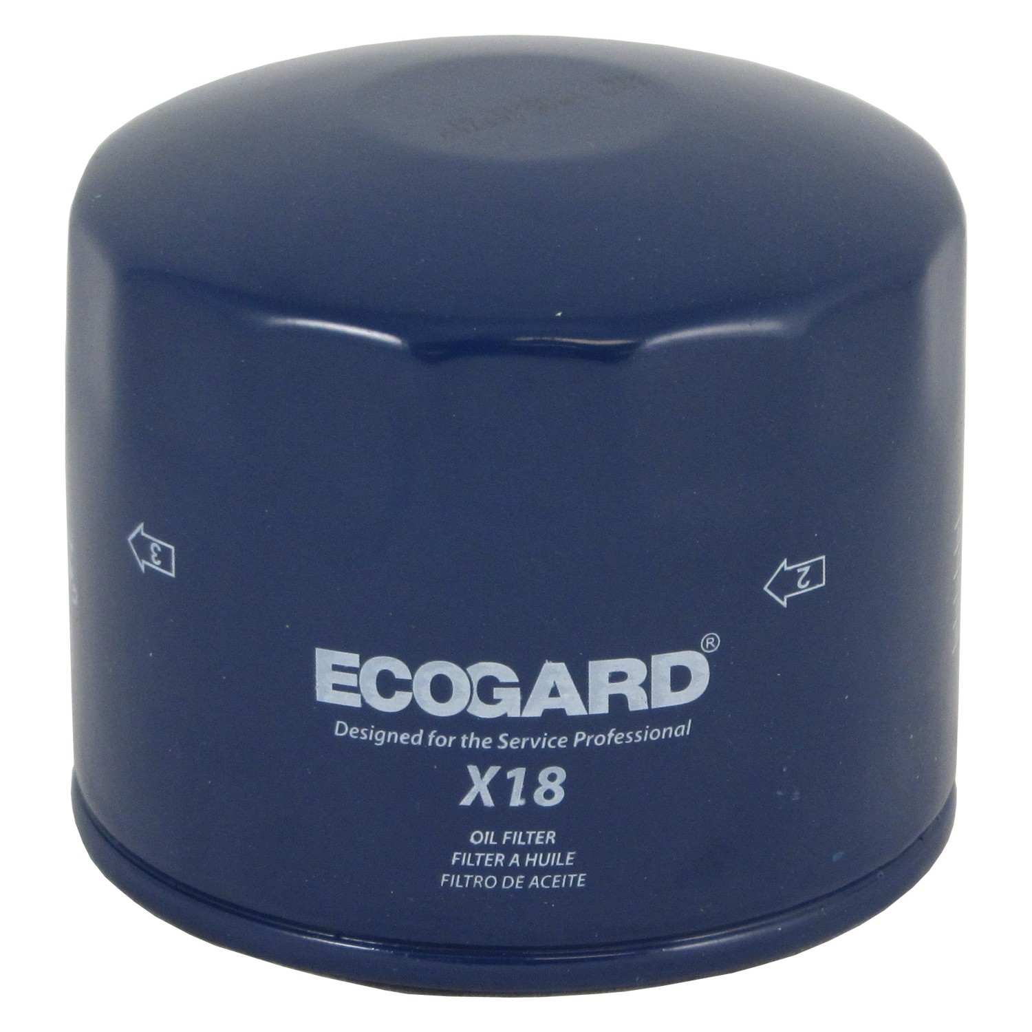 ECOGARD Engine Oil Filter  top view frsport X18