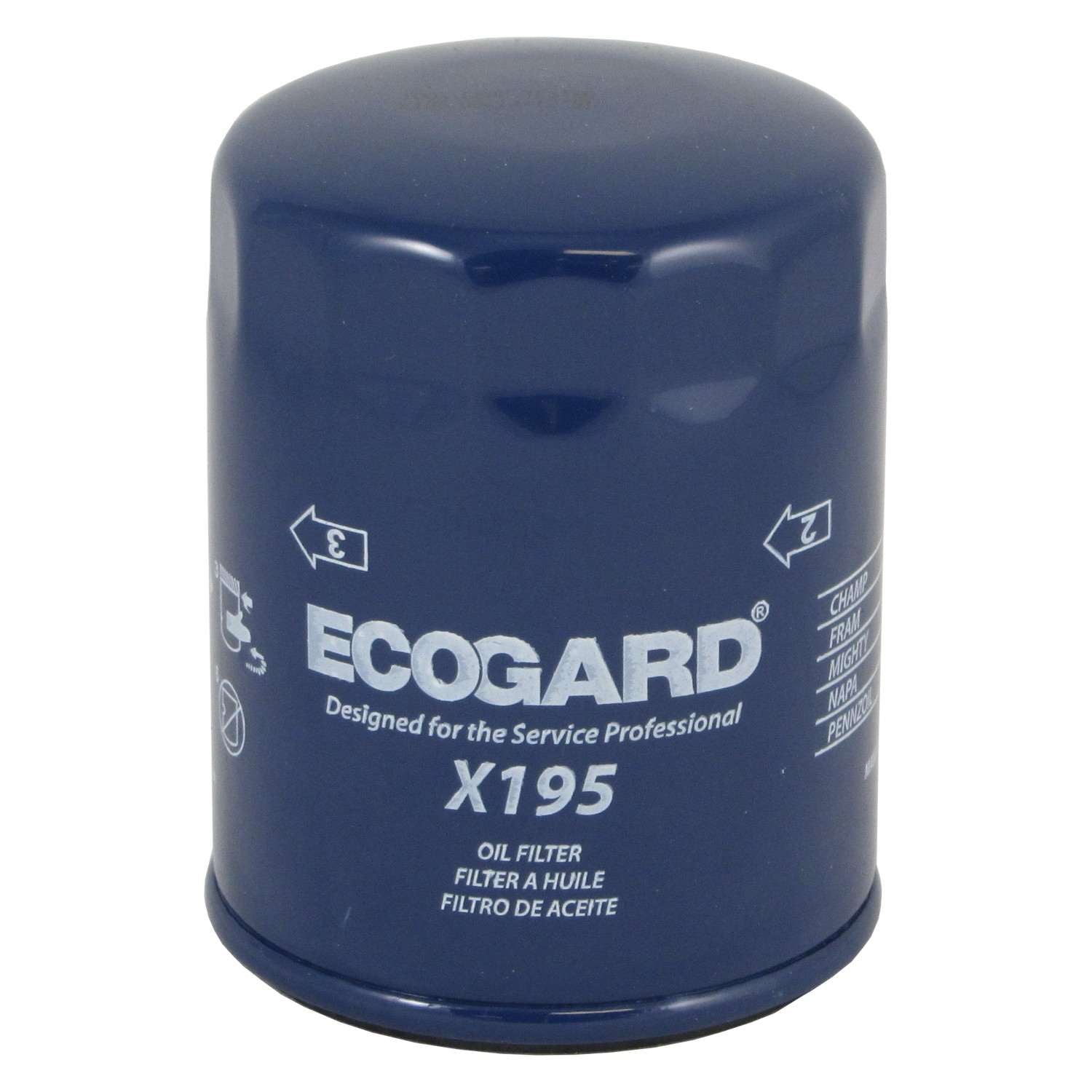 ecogard engine oil filter  frsport x195