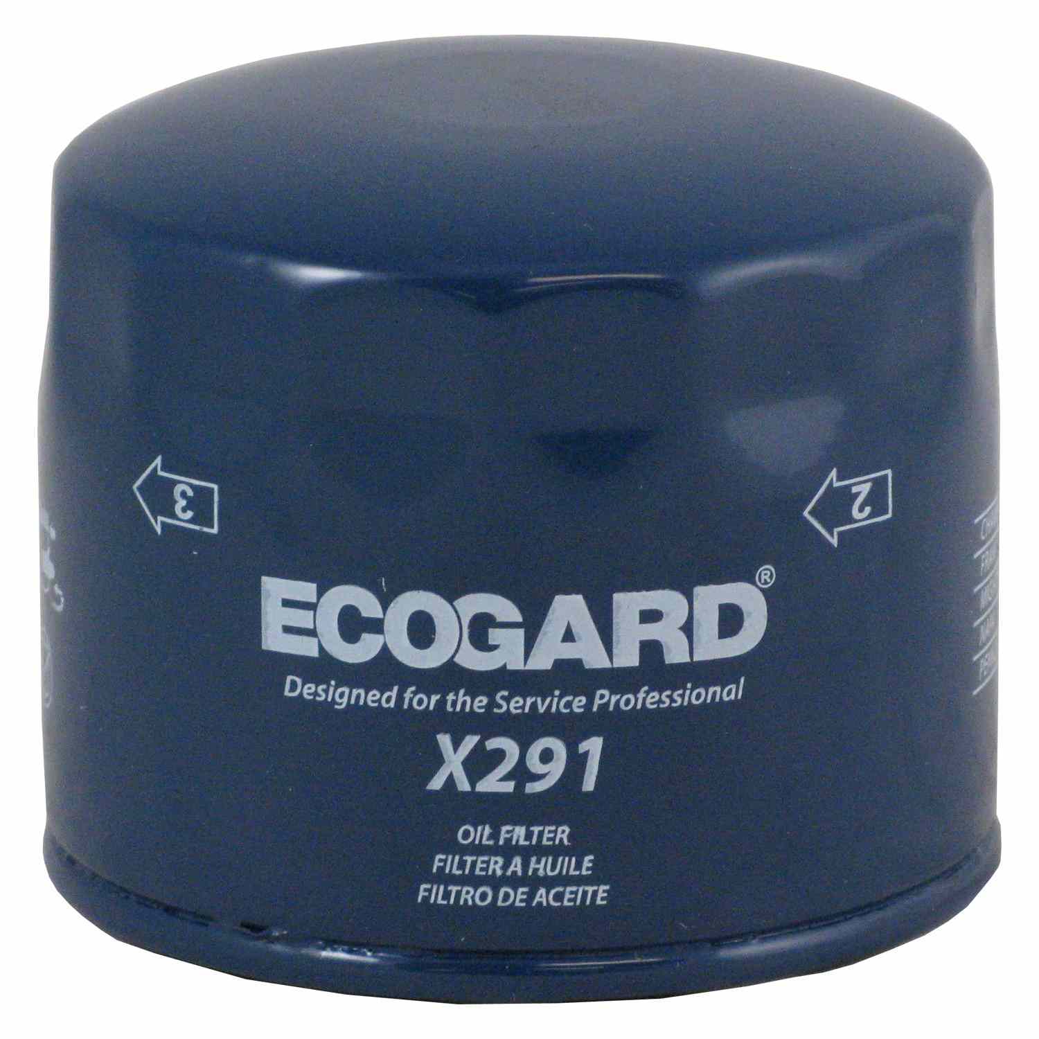 ECOGARD Engine Oil Filter  top view frsport X291