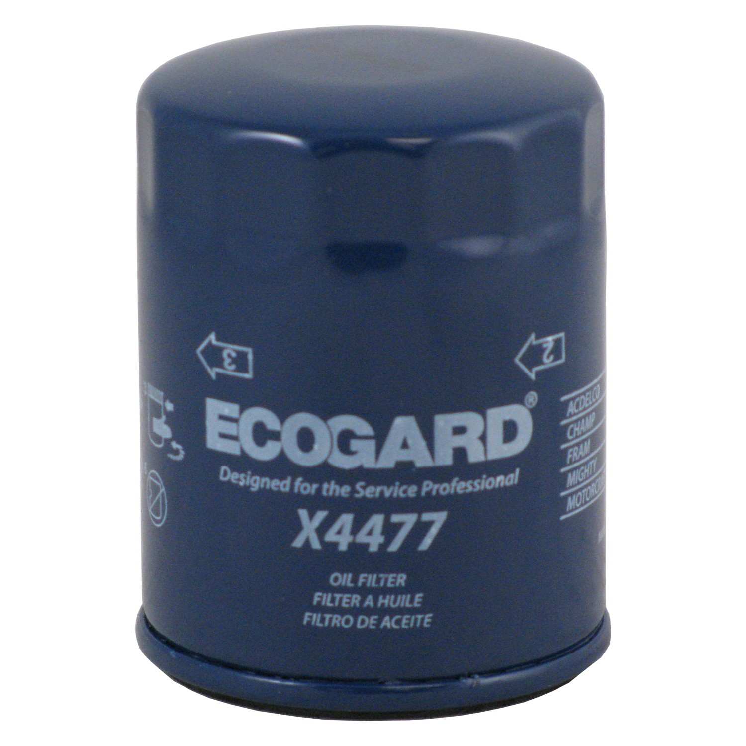 ECOGARD Engine Oil Filter  top view frsport X4477