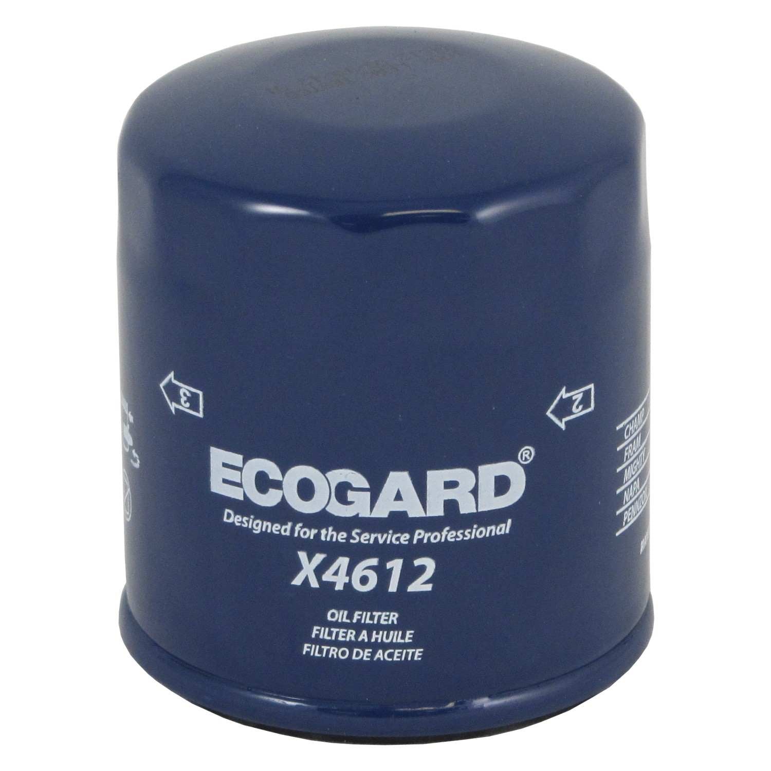 ECOGARD Engine Oil Filter  top view frsport X4612