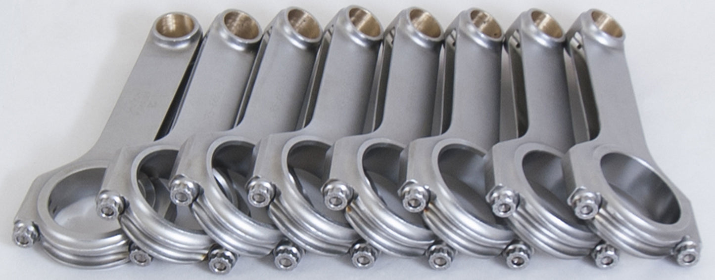 Eagle BBC 4340 Forged H-Beam Rods 6.660 w/L19 Bolts EAGCRS66603DL19