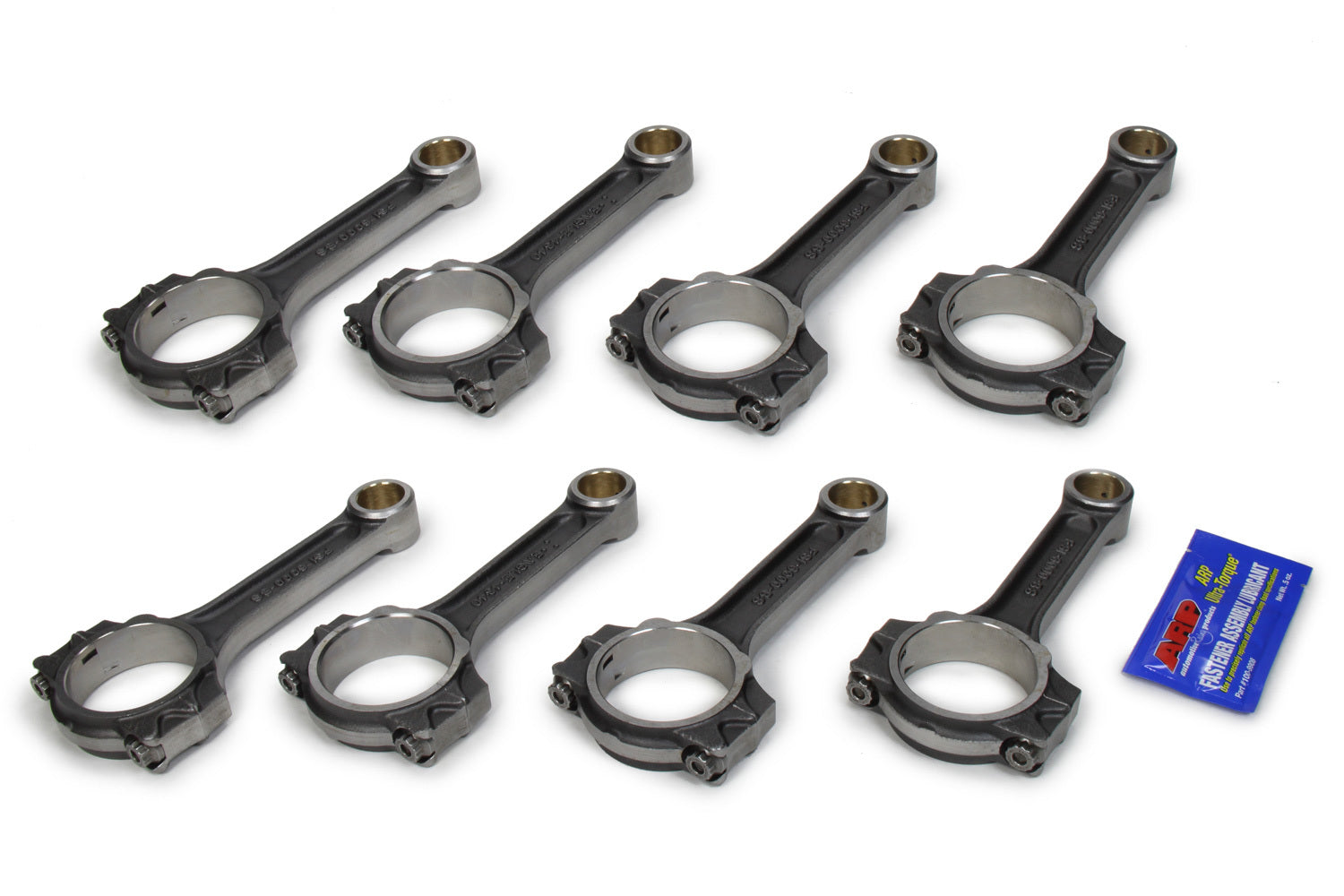 Eagle Small Block Chevy 4340 Forged I-Beam Connecting Rod 6.000in w/ ARP 2000 (Set of 8) FSI6000B2000