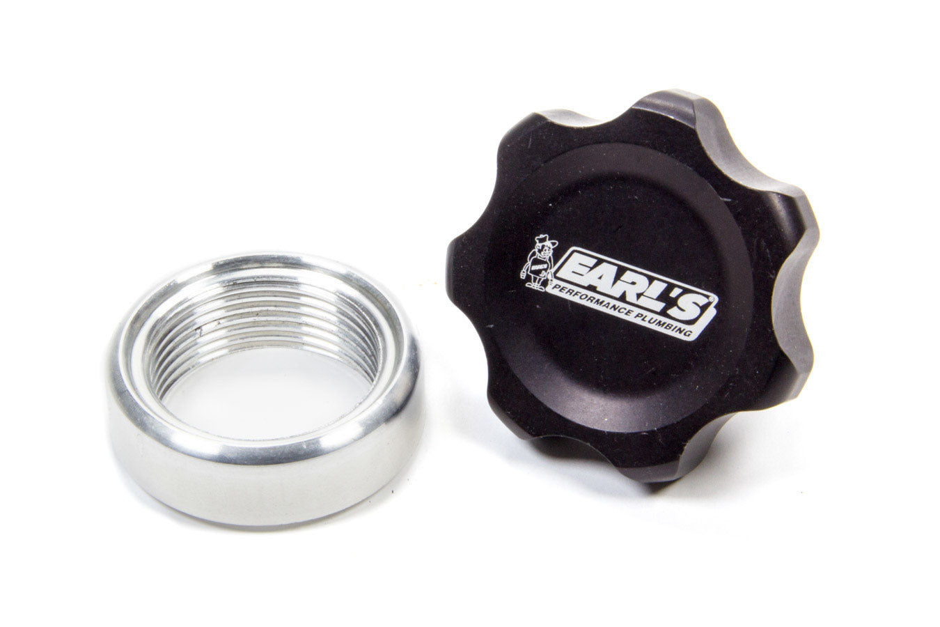 Earl's Billet Fillet Cap Kit W/aluminum Weld Bung