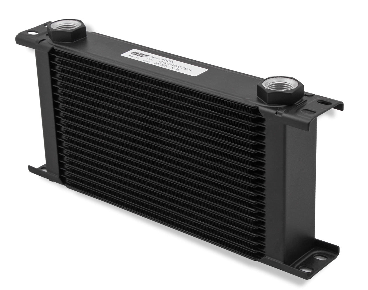 Earl's 19-Row Ulta-Pro Wide Oil Cooler - Black EAR419ERL