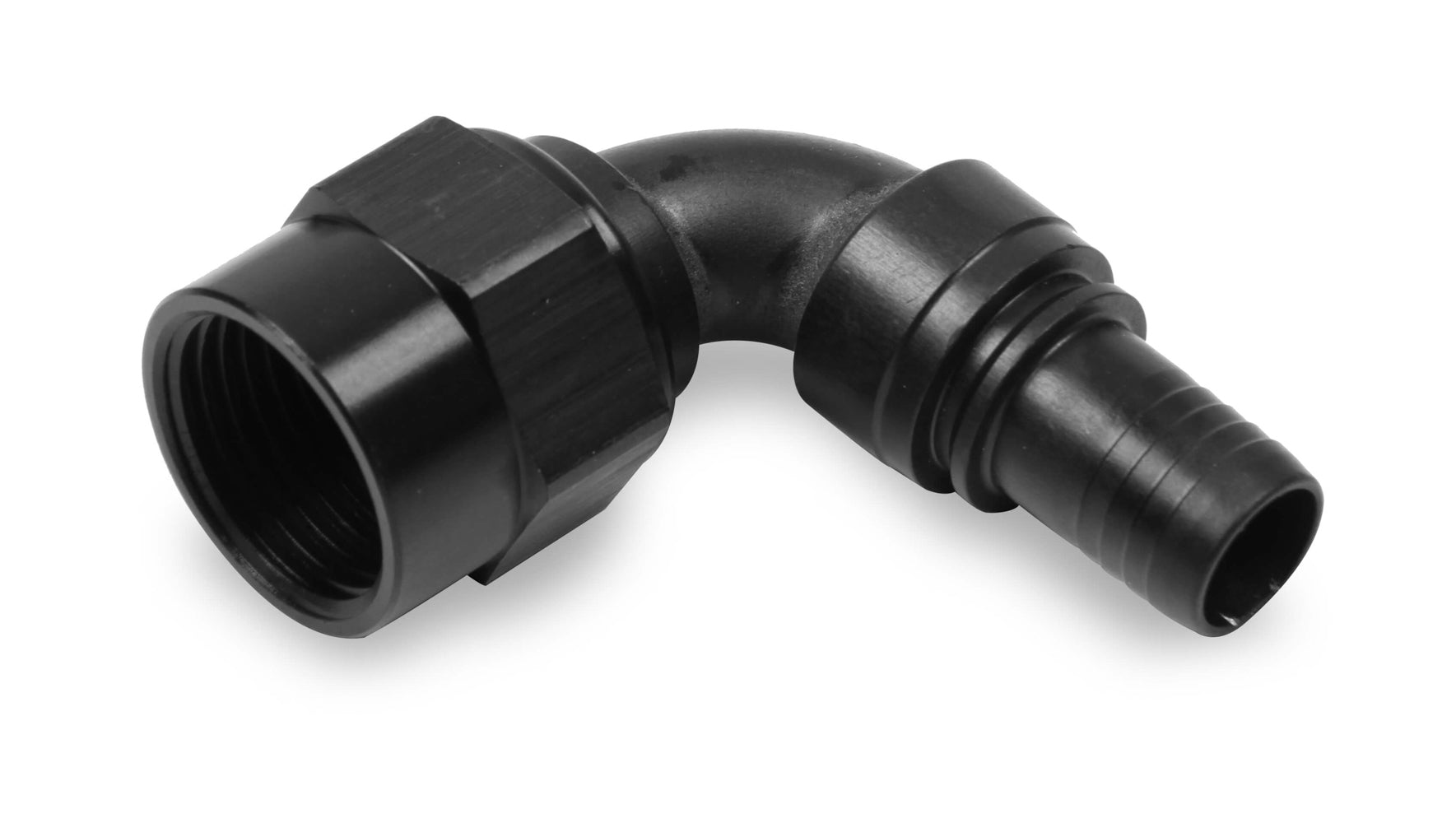 Earl's 6an 90-Deg Ultrapro Crimp-On Hose End Black EAR689106ERL