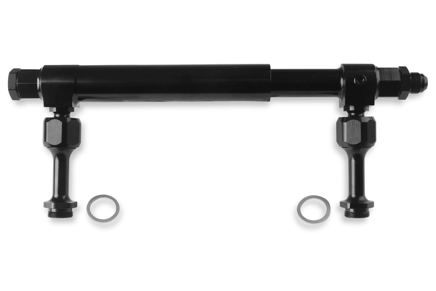 Earl's #8an Adj. Fuel Log - Billet Aluminum Black EARAT105008ERL