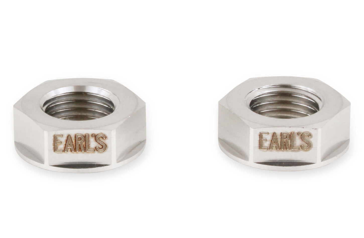 Earl's 3AN Flanged Bulkhead Nut SS 2pk EARSS592503ERL