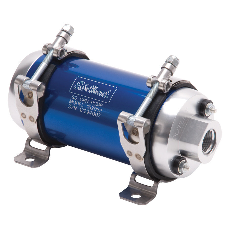 Edelbrock EFI Electric Fuel Pump 80GPH @ 45psi Blue EDE182032