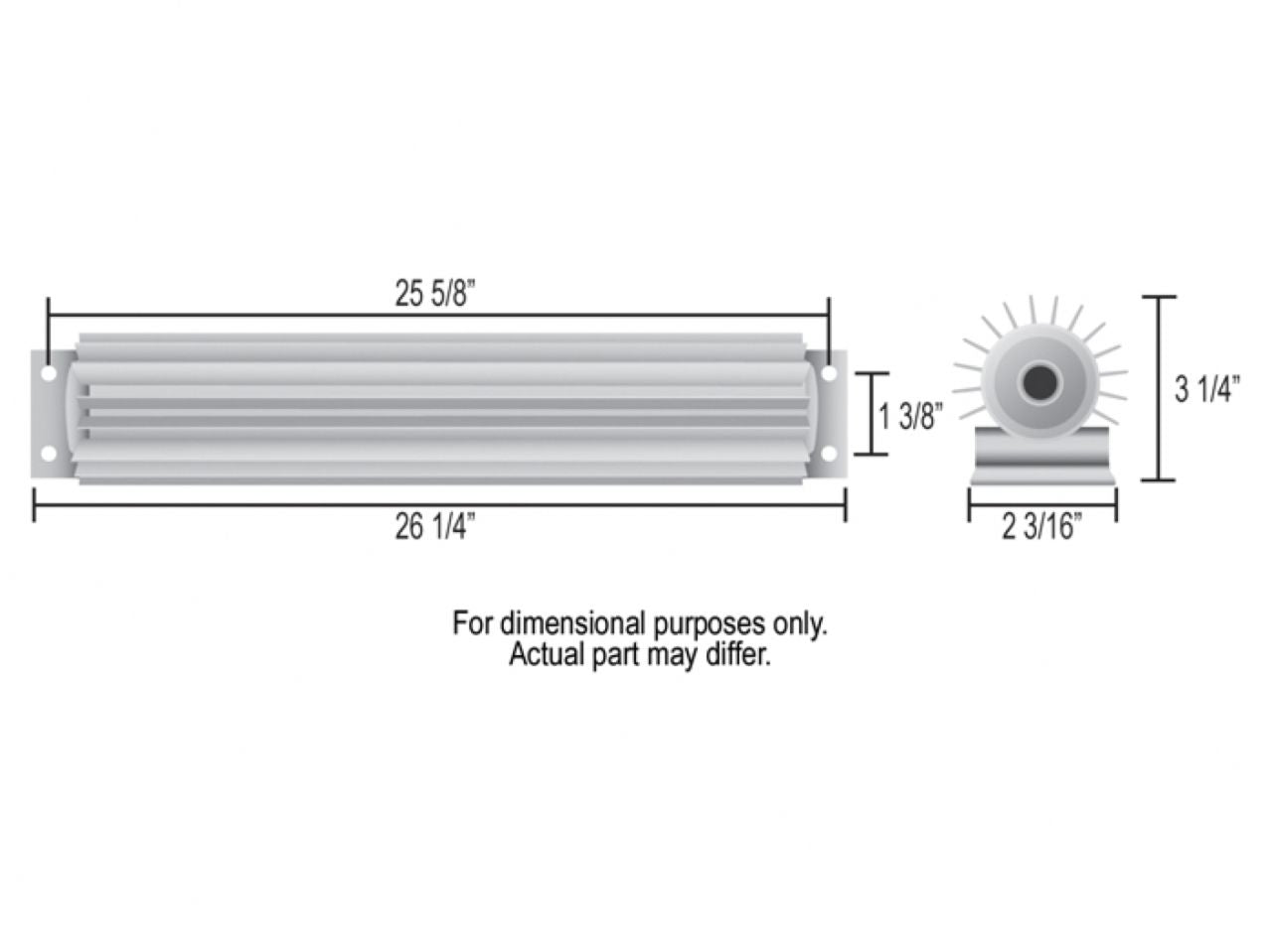 Derale Single-Pass Heat Sink Cooler, 24