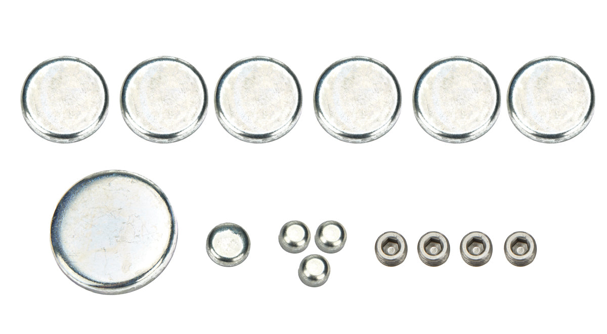 Elgin Steel Expansion Plug Kit - Olds V8 350-455 ELGEP124R